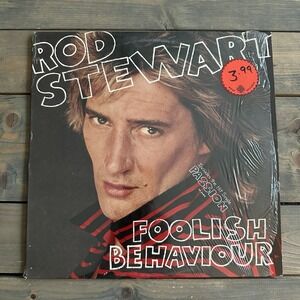Rod Stewart Foolish‎ Behavior Vinyl LP (1980) Warner HS 3485 EX/EX
